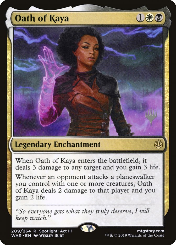 Juramento de Kaya / Oath of Kaya - Magic: The Gathering - MoxLand