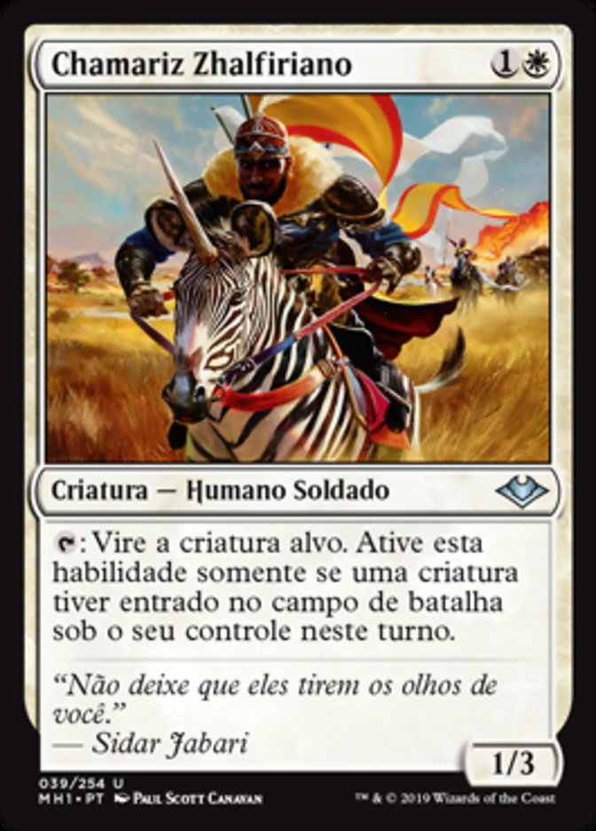 Chamariz Zhalfiriano / Zhalfirin Decoy - Magic: The Gathering - MoxLand