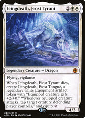 Morte Gélida, Tirano do Gelo / Icingdeath, Frost Tyrant - Magic: The Gathering - MoxLand