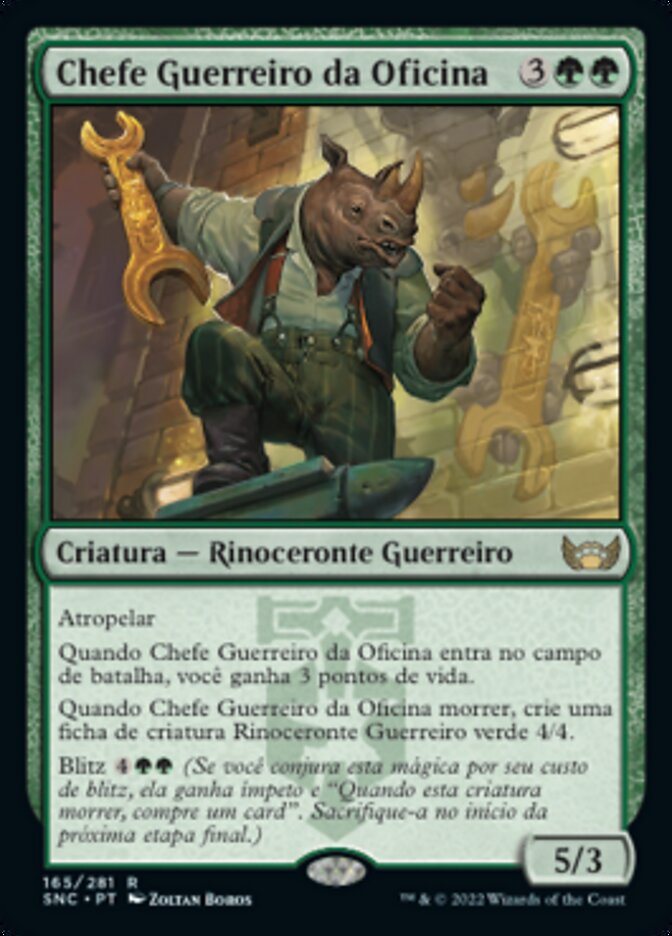 Chefe Guerreiro da Oficina / Workshop Warchief - Magic: The Gathering - MoxLand