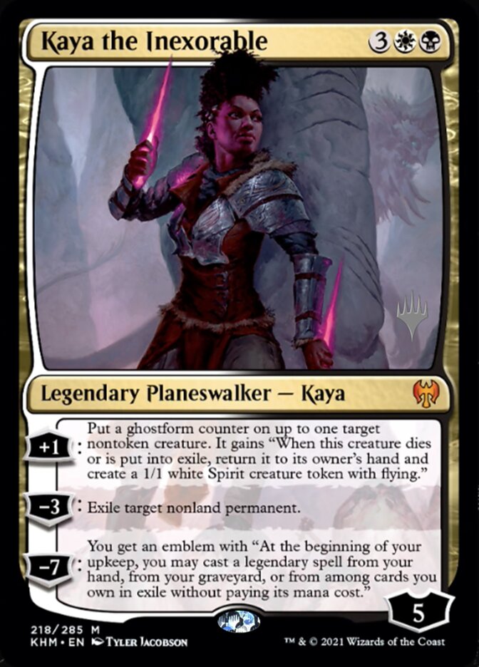 Kaya, a Inexorável / Kaya the Inexorable - Magic: The Gathering - MoxLand