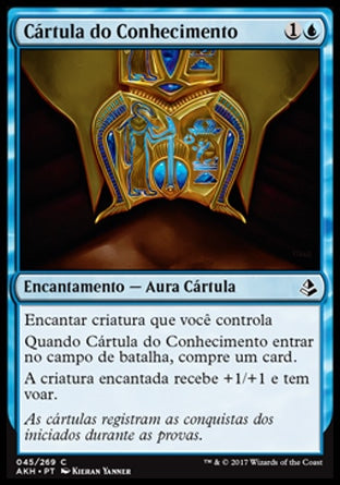 Cártula do Conhecimento / Cartouche of Knowledge - Magic: The Gathering - MoxLand