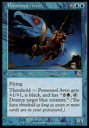 Aviano Possuído / Possessed Aven - Magic: The Gathering - MoxLand