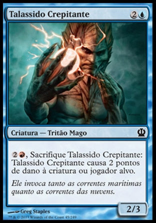 Talassido Crepitante / Crackling Triton - Magic: The Gathering - MoxLand