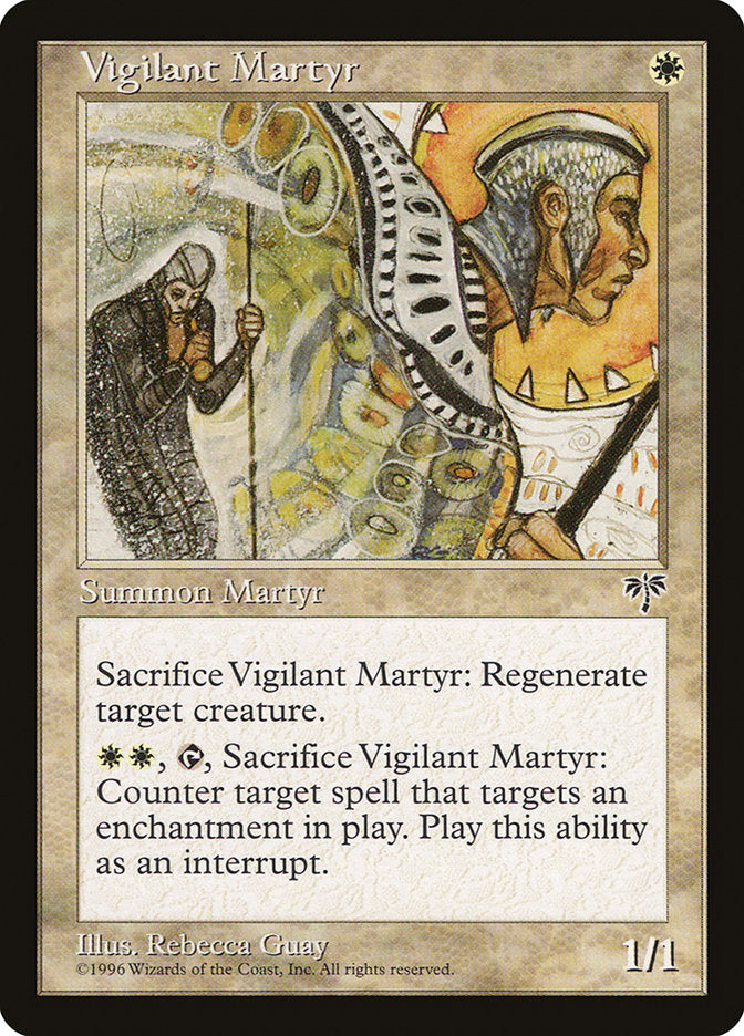 Mártir Vigilante / Vigilant Martyr - Magic: The Gathering - MoxLand