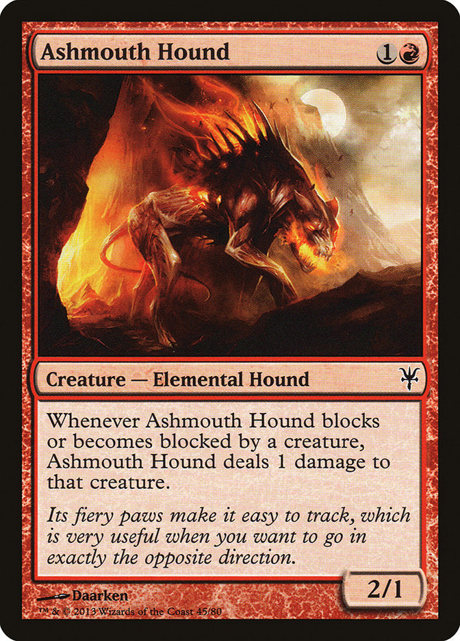 Sabujo de Boca Cinzenta / Ashmouth Hound - Magic: The Gathering - MoxLand