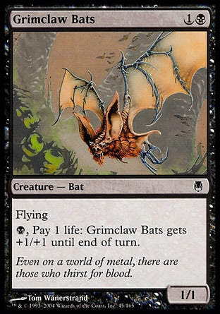 Morcegos de Garras Implacáveis / Grimclaw Bats - Magic: The Gathering - MoxLand