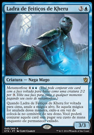 Ladra de Feitiços de Kheru / Kheru Spellsnatcher - Magic: The Gathering - MoxLand