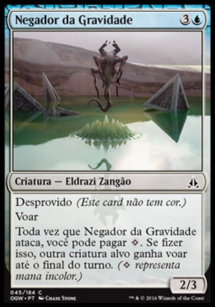 Negador da Gravidade / Gravity Negator - Magic: The Gathering - MoxLand