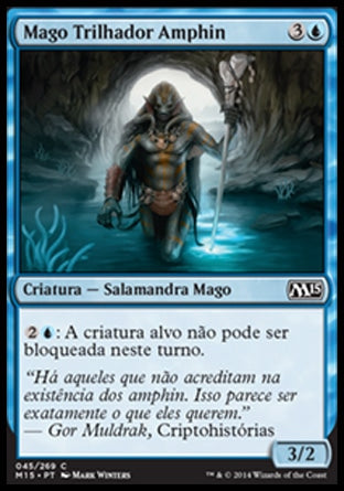 Mago Trilhador Amphin / Amphin Pathmage - Magic: The Gathering - MoxLand