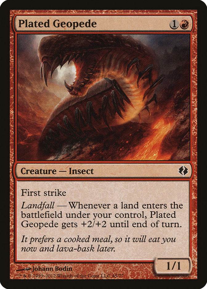 Geopede Blindado / Plated Geopede - Magic: The Gathering - MoxLand