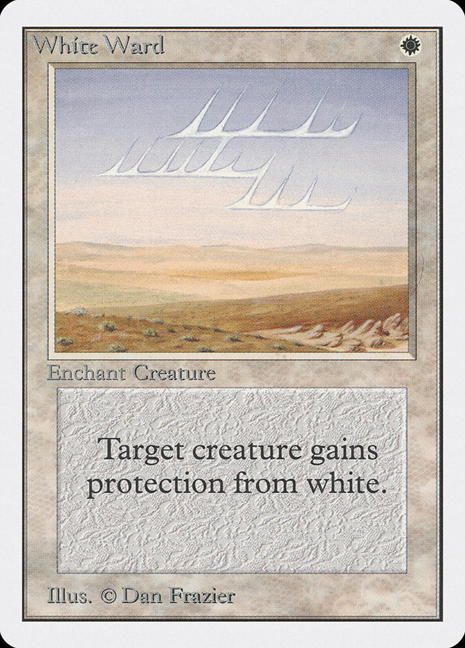 Defesa Branca / White Ward - Magic: The Gathering - MoxLand