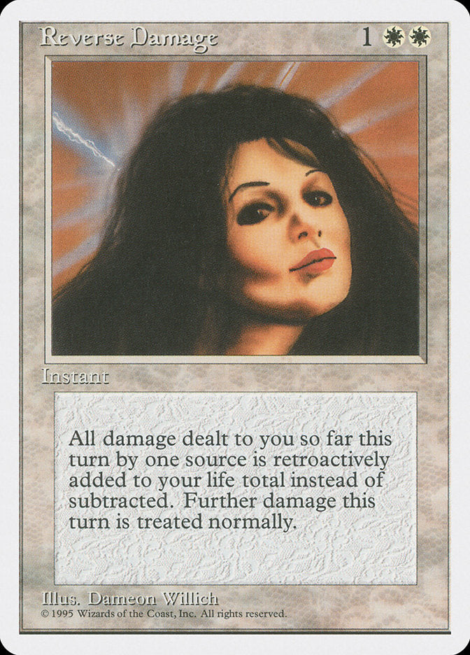 Reverter Dano / Reverse Damage - Magic: The Gathering - MoxLand