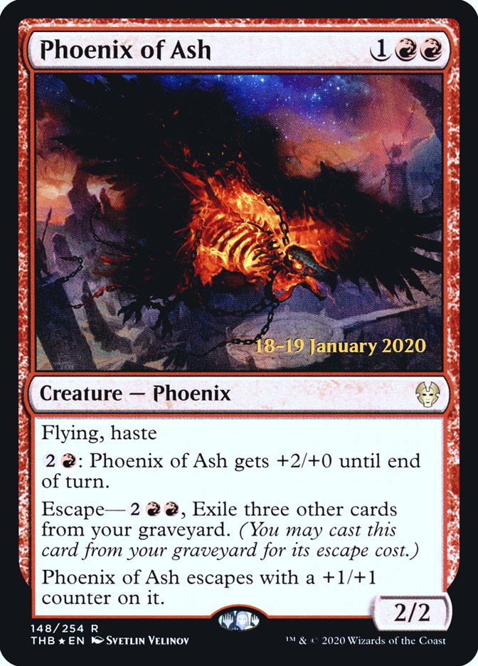 Fênix de Cinzas / Phoenix of Ash - Magic: The Gathering - MoxLand