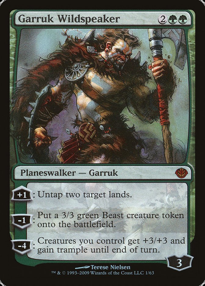 Garruk Falabravo / Garruk Wildspeaker - Magic: The Gathering - MoxLand