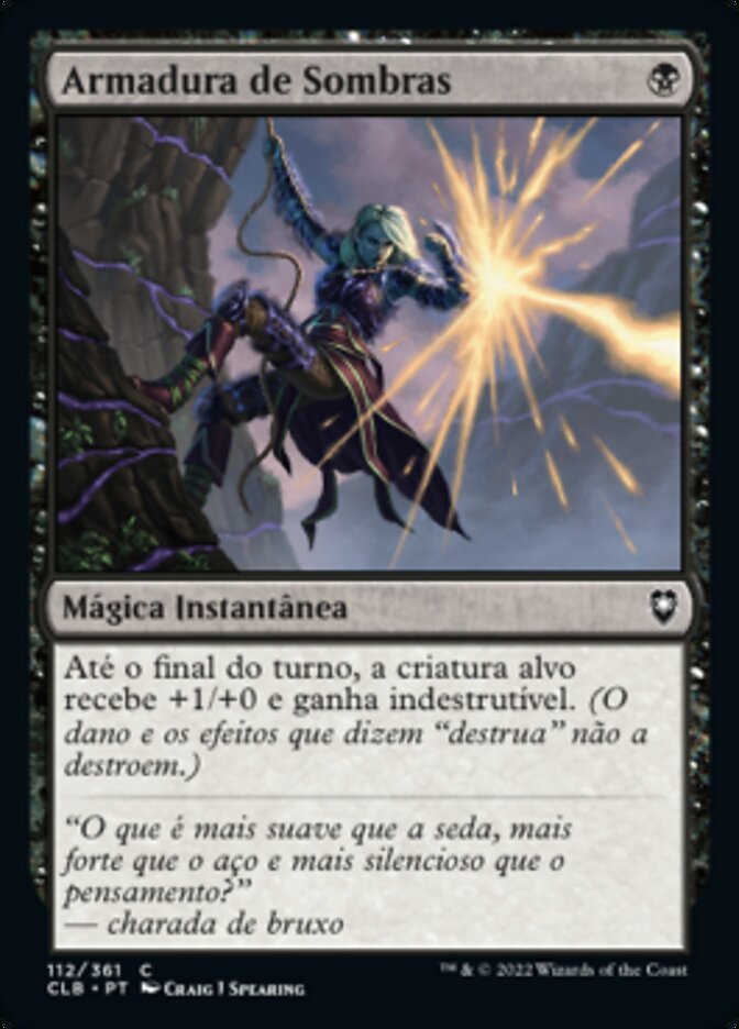 Armadura de Sombras / Armor of Shadows - Magic: The Gathering - MoxLand