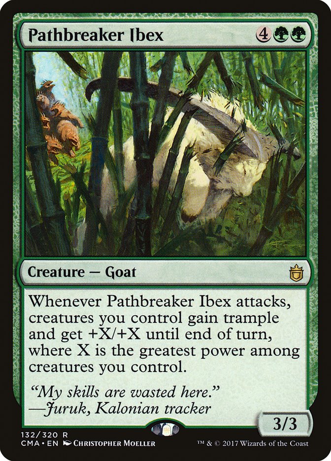 Pathbreaker Ibex / Pathbreaker Ibex - Magic: The Gathering - MoxLand