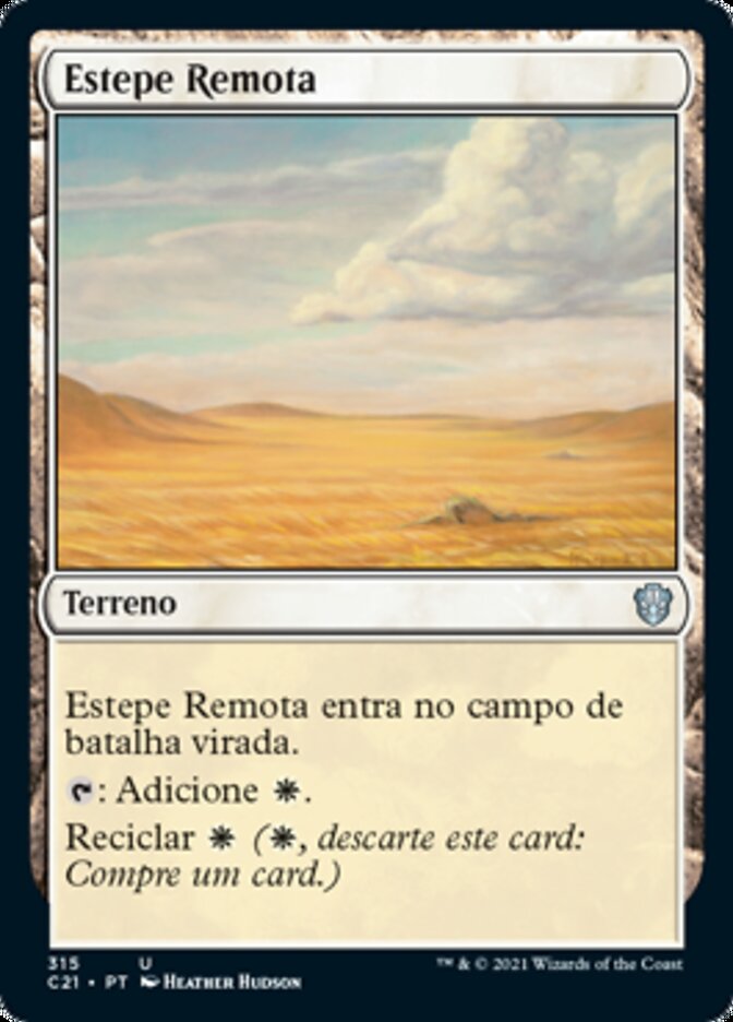 Estepe Remota / Secluded Steppe - Magic: The Gathering - MoxLand