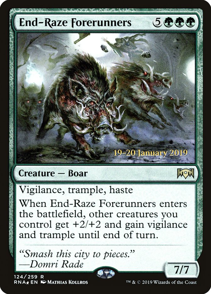 Pioneiros do Arrasamento Final / End-Raze Forerunners - Magic: The Gathering - MoxLand