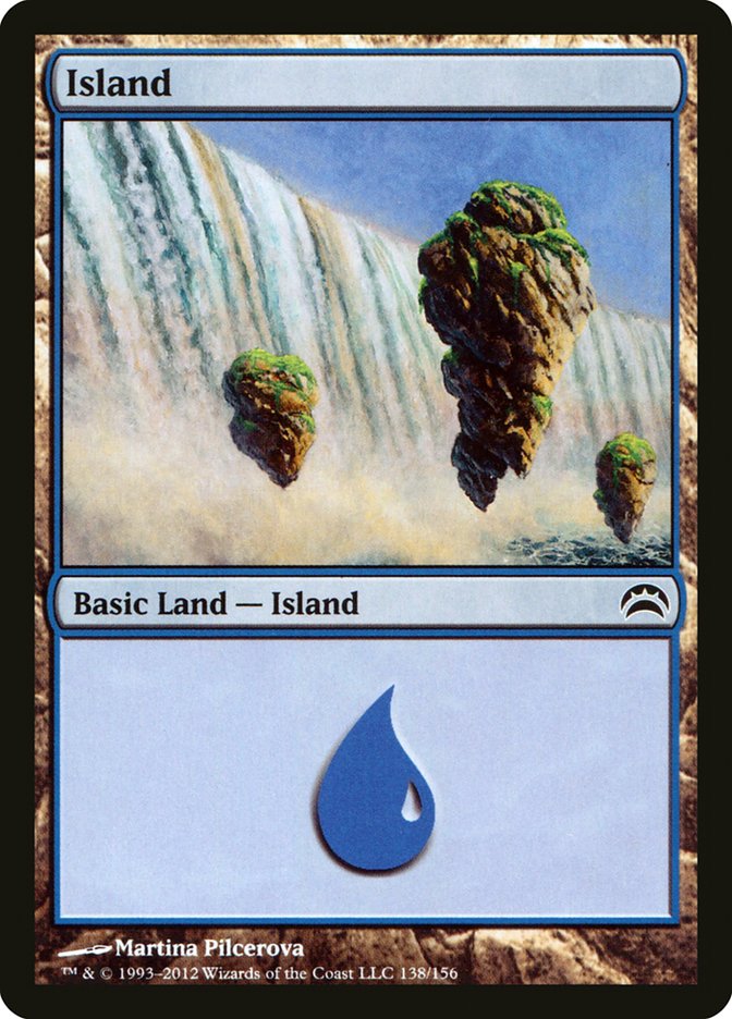 Ilha / Island - Magic: The Gathering - MoxLand