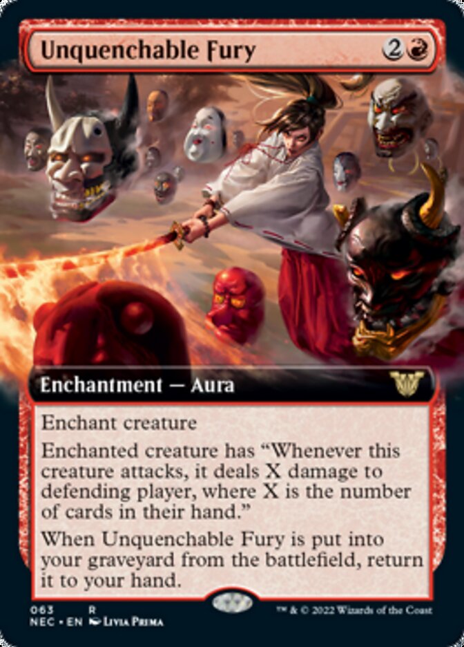 Fúria Inextinguível / Unquenchable Fury - Magic: The Gathering - MoxLand