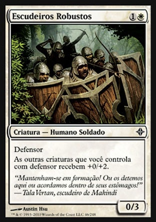 Escudeiros Robustos / Stalwart Shield-Bearers - Magic: The Gathering - MoxLand