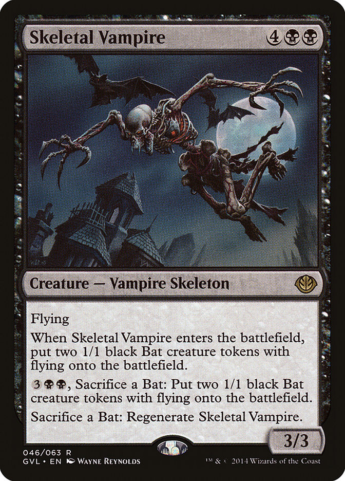 Vampiro Esquelético / Skeletal Vampire - Magic: The Gathering - MoxLand