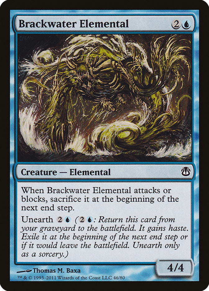 Elemental da Água Salobre / Brackwater Elemental - Magic: The Gathering - MoxLand