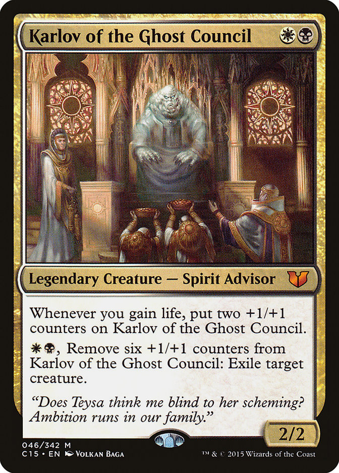 Karlov of the Ghost Council / Karlov of the Ghost Council - Magic: The Gathering - MoxLand