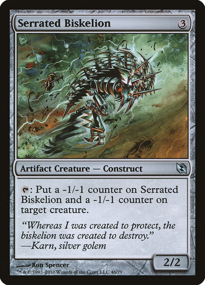 Bíscele Serrilhado / Serrated Biskelion - Magic: The Gathering - MoxLand