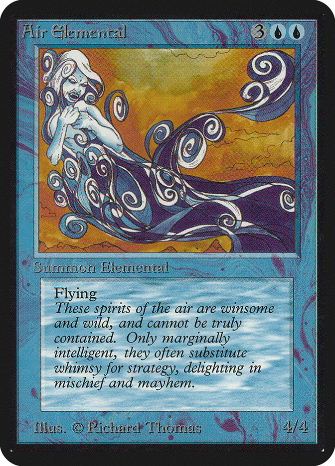 Elemental do Ar / Air Elemental - Magic: The Gathering - MoxLand