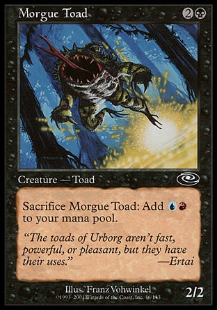 Sapo do Necrotério / Morgue Toad - Magic: The Gathering - MoxLand