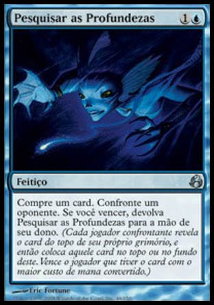 Pesquisar as Profundezas / Research the Deep - Magic: The Gathering - MoxLand