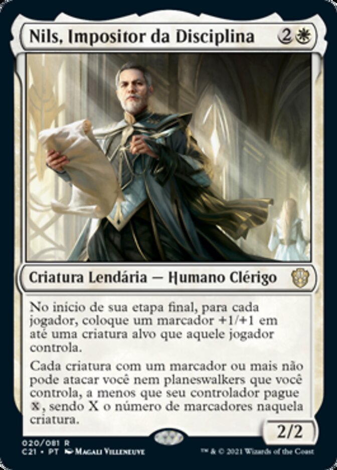 Nils, Impositor da Disciplina / Nils, Discipline Enforcer - Magic: The Gathering - MoxLand