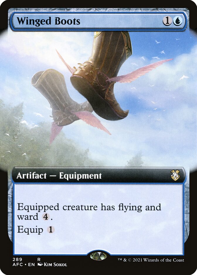 Botas Aladas / Winged Boots - Magic: The Gathering - MoxLand