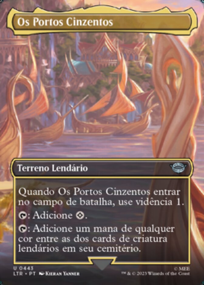 Os Portos Cinzentos / The Grey Havens - Magic: The Gathering - MoxLand