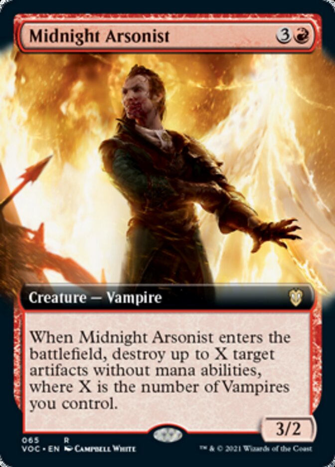 Incendiário da Meia-noite / Midnight Arsonist - Magic: The Gathering - MoxLand