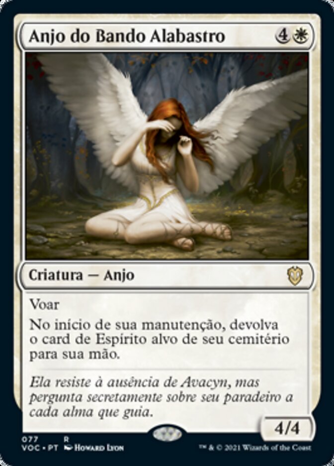 Anjo do Bando Alabastro / Angel of Flight Alabaster - Magic: The Gathering - MoxLand