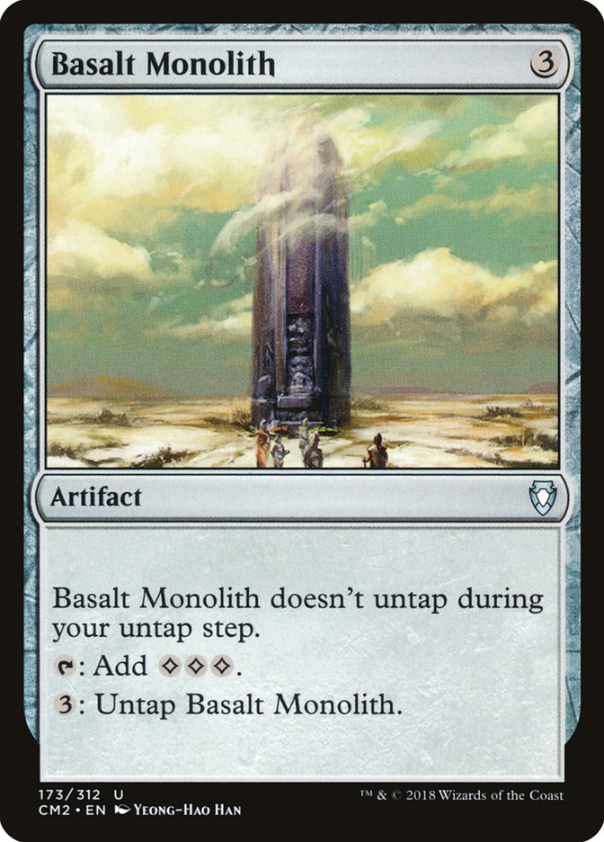 Basalt Monolith / Basalt Monolith - Magic: The Gathering - MoxLand