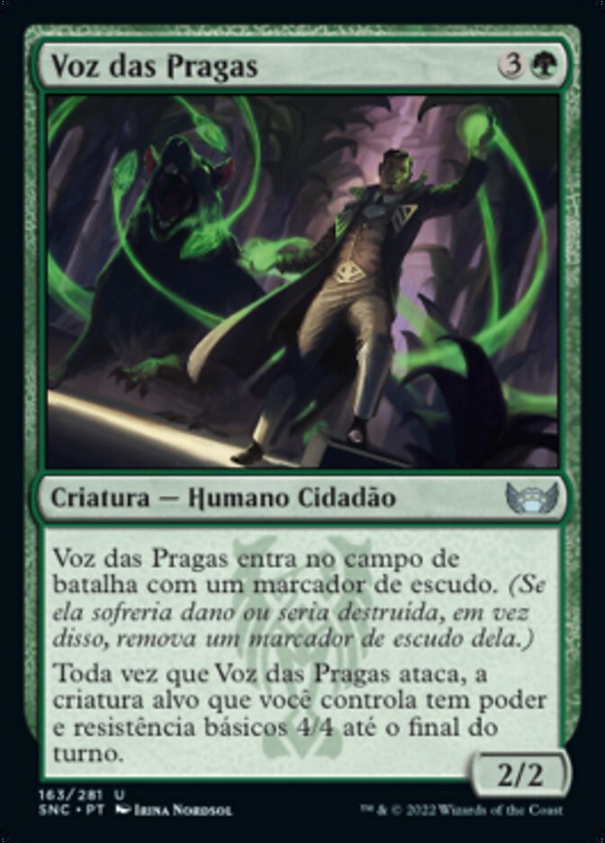 Voz das Pragas / Voice of the Vermin - Magic: The Gathering - MoxLand