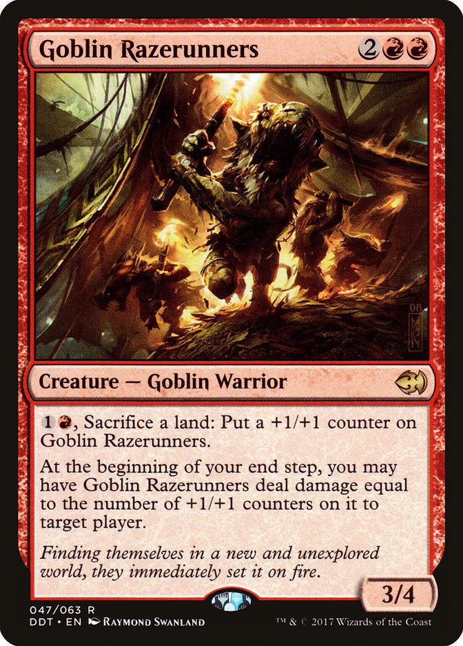 Arrasa-Quarteirões Goblin / Goblin Razerunners - Magic: The Gathering - MoxLand