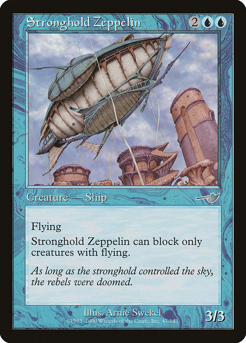 Zepelim da Fortaleza / Stronghold Zeppelin - Magic: The Gathering - MoxLand