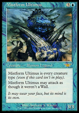 Ultimus Nebuliforme / Mistform Ultimus - Magic: The Gathering - MoxLand