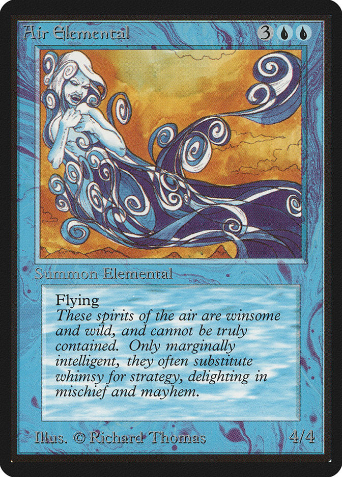 Elemental do Ar / Air Elemental - Magic: The Gathering - MoxLand