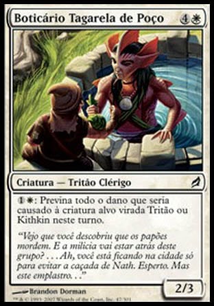 Boticário Tagarela de Poço / Wellgabber Apothecary - Magic: The Gathering - MoxLand