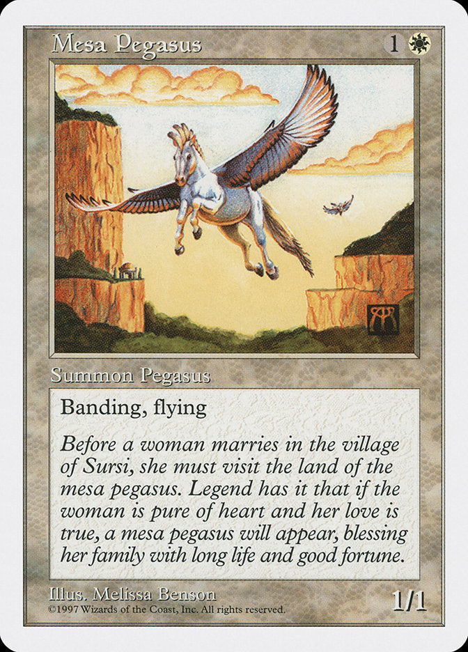 Pégaso de Meseta / Mesa Pegasus - Magic: The Gathering - MoxLand