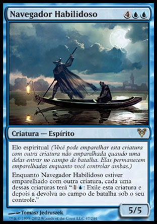 Navegador Habilidoso / Deadeye Navigator - Magic: The Gathering - MoxLand