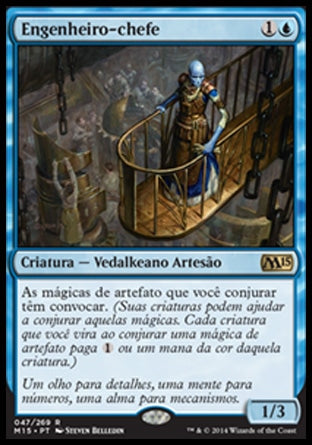 Engenheiro-chefe / Chief Engineer - Magic: The Gathering - MoxLand