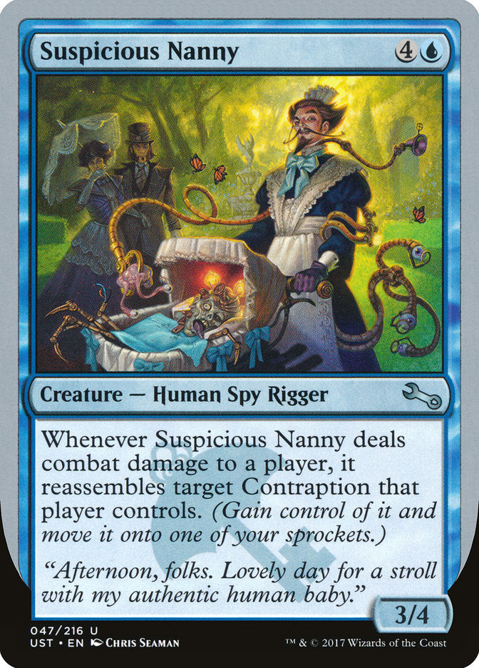 Suspicious Nanny - Magic: The Gathering - MoxLand