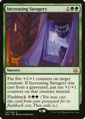 Selvageria Crescente / Increasing Savagery - Magic: The Gathering - MoxLand